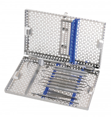 IMS Infinity Series Container Kassette Chirurgie DIN, blau, 2C