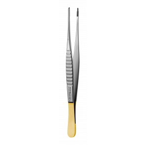 Pinzette De Backey, PermaSharp, gerade 15 cm
